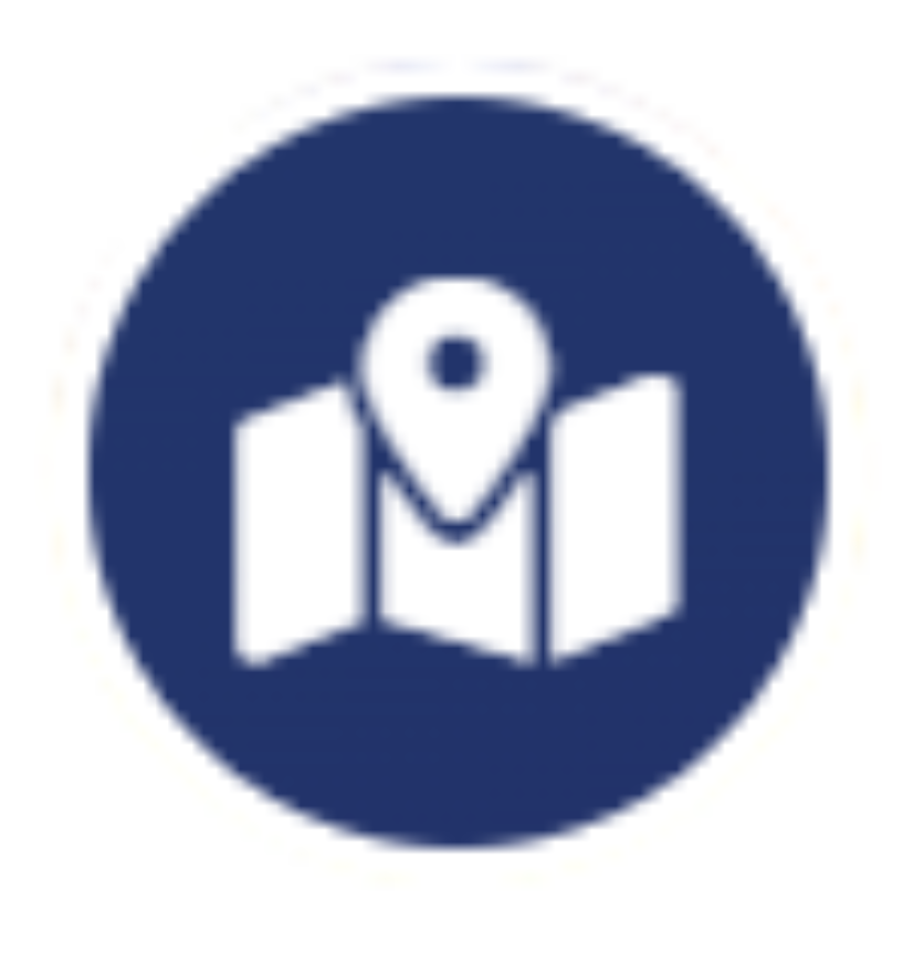 3D Map Navigation Icon